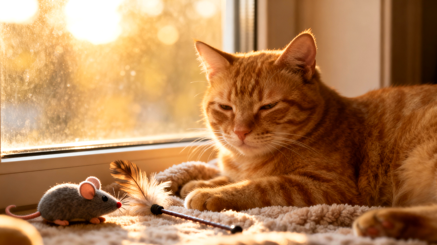 Katzen zeigen nach einer Kastration oft veränderte Aktivitätslevel und benötigen angepasste Spiel- und Beschäftigungsmöglichkeiten, da sie durch hormonelle Veränderungen weniger aktiv werden können und gleichzeitig mentale Stimulation zur Genesung brauchen"